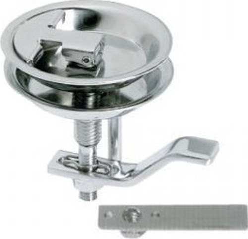 Gömme kulp, paslanmaz çelik. 90mm