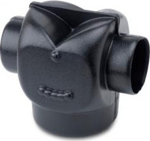 Üç yollu T hortum konnektörü Giriş 178 mm Çıkış 127/127 mm