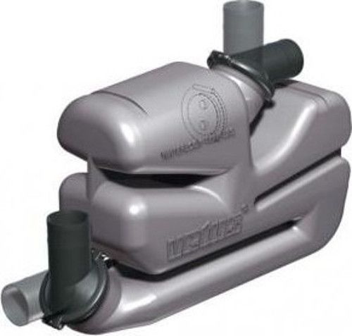 waterlock LSG90 uzun egzoz sistemleri için 17 LT