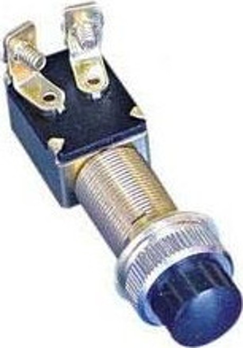 Korna butonu, su geçirmez kılıflı. Ø 16 mm, paso boyu 32 mm Siyah