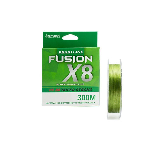 Fusion x8 Green İp Olta Misinası 300 mt GREEN-0,20 mm