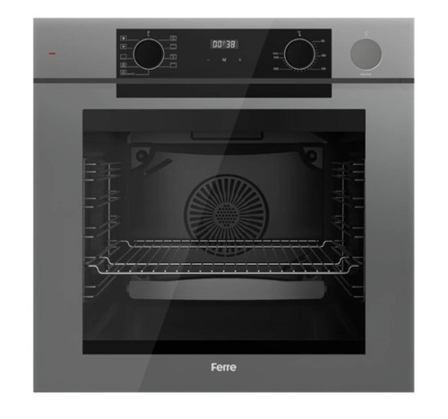 Artline Fryart & SteamArt Qep64Cpr Gri Cam Ankastre Fırın