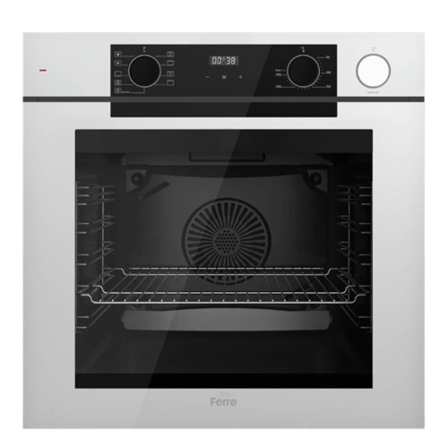 Artline Fryart & SteamArt Qep64CB Beyaz Cam Ankastre Fırın