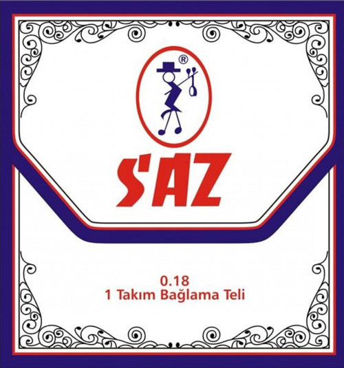 651A Saz Teli Kısa Sap 0.18