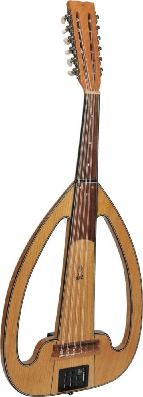 SLT1-CH1 Silent Türk Elektro Ud Kestane Gitar Burgulu