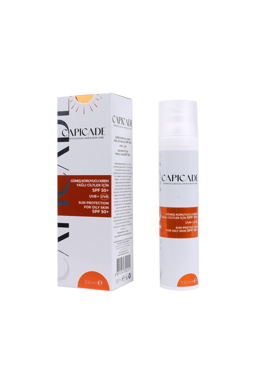 Güneş Koruyucu Krem Yağlı Ciltler İçin SPF50+ 100 ml