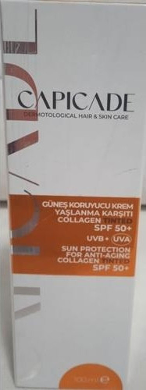 Spf50+ Güneş Koruyucu Kremi Collagen Tinted 100Ml