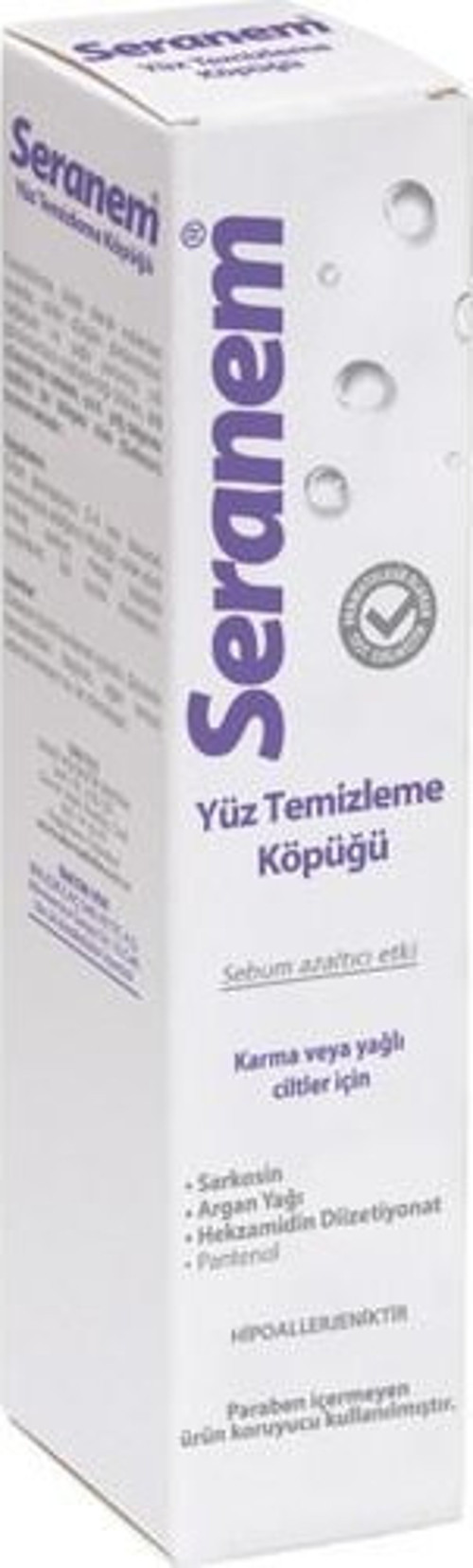 Seranem Yüz Temizleme Köpüğü 200 Ml. (Sebum Azaltıcı Etki)