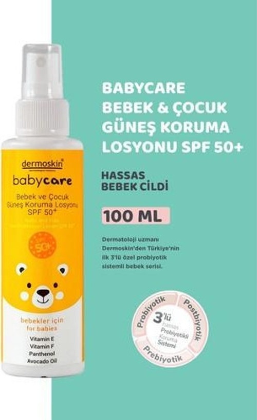 Babycare Bebek Ve Çocuk Güneş Koruma Losyonu Spf50+ 100 Ml