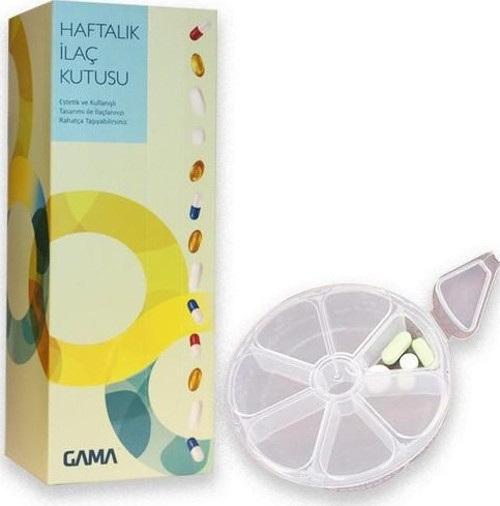 Haftalık İlaç Kutusu 10'lu Paket
