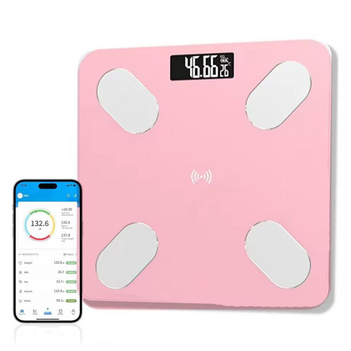 PM-24963 Dijital Banyo Baskül Kilo Tartı Bluetooth Uygulama Destekli