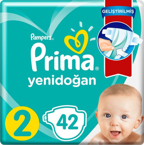 Bebek Bezi Aktif Bebek 2 Numara 42 Adet Standart Paket
