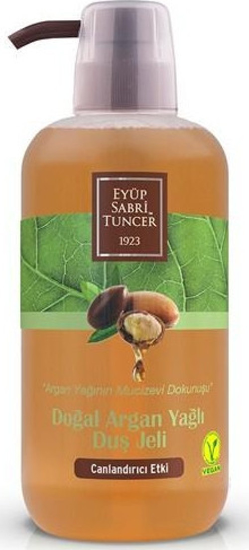 Doğal Argan Yağlı Duş Jeli 600 Ml Pet Şişe