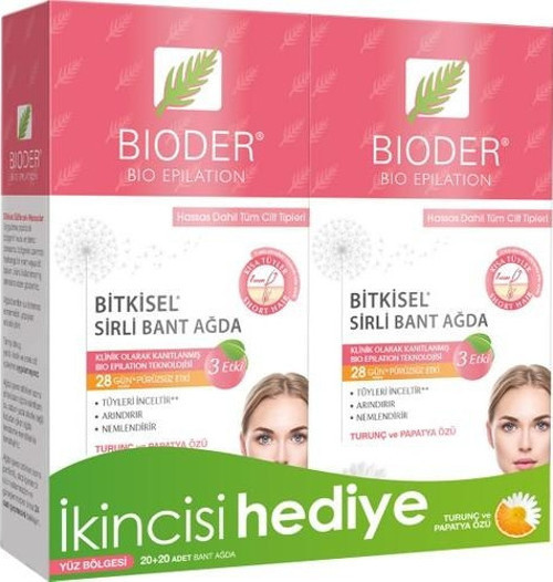 Ağda Bandı Yüz Için 1+1