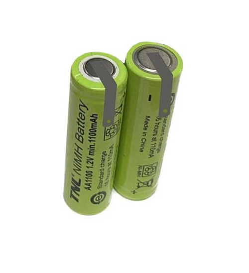 2.4v 1100mAh Traş Makinesi için Şarjlı AA Kalem Pil