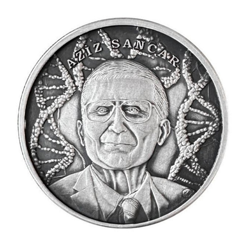 Aziz Sancar Gümüş Sikke Coin