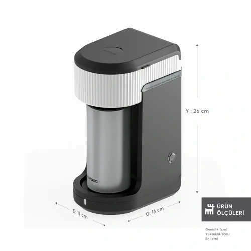 Mono Black Filtre Kahve Makinesi Starlight
