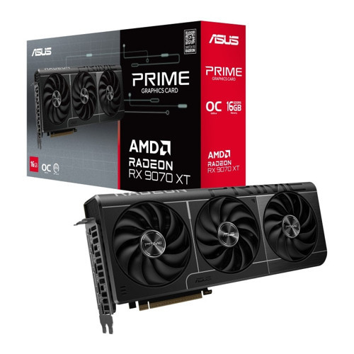 RX 9070 XT Prime OC Edition PRIME-RX9070XT-O16G 256 Bit GDDR6 16 GB Ekran Kartı