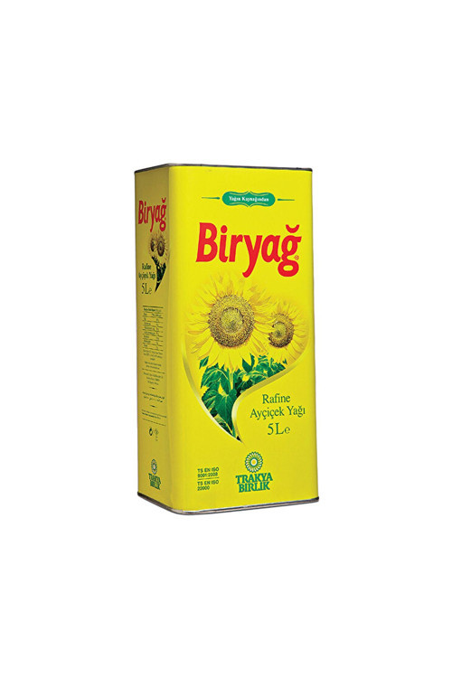 Ayçiçek Yağı Teneke (5 L) X4 Adet