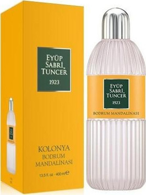 Bodrum Mandalinası Kolonyası 400 Ml Silindir Cam Şişe