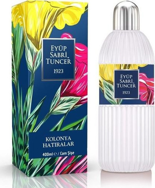 Hatıralar Kolonyası 400 Ml Silindir Cam Şişe