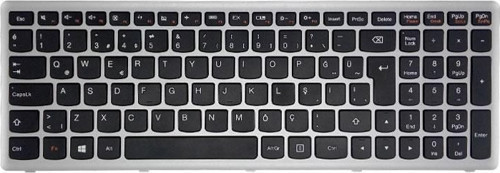 Lenovo 25211020, 25211028 Klavye Gri Çerçeveli K-L32