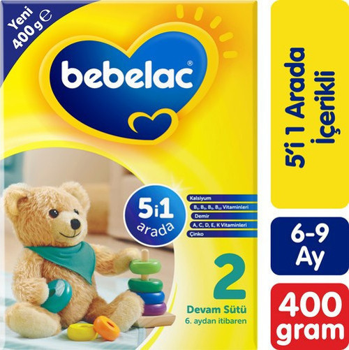 2 Devam Sütü 400 Gr 6-9 Ay