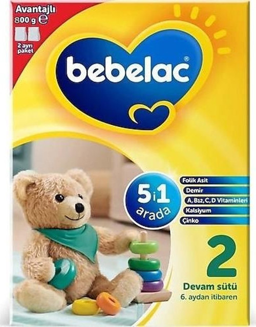 2 Devam Sütü 800 Gr