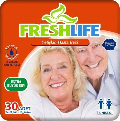 Xlarge Beden Büyük Boy Yetişkin Hasta Bezi 30 Adet