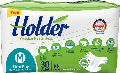 Medium Yetişkin Hasta Bezi - 30 Adet