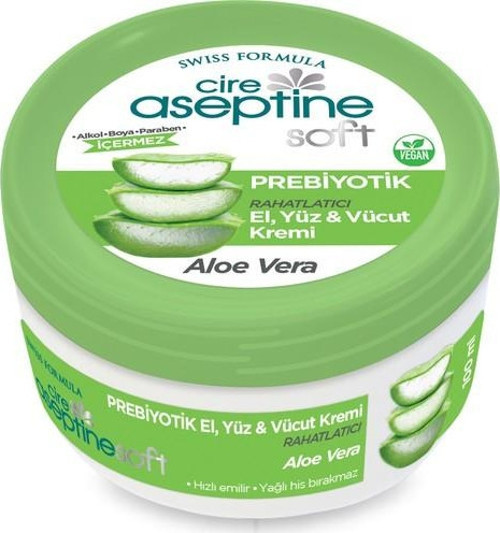 Soft Aloe Vera Nemlendirici Bakım Krem 100 Ml