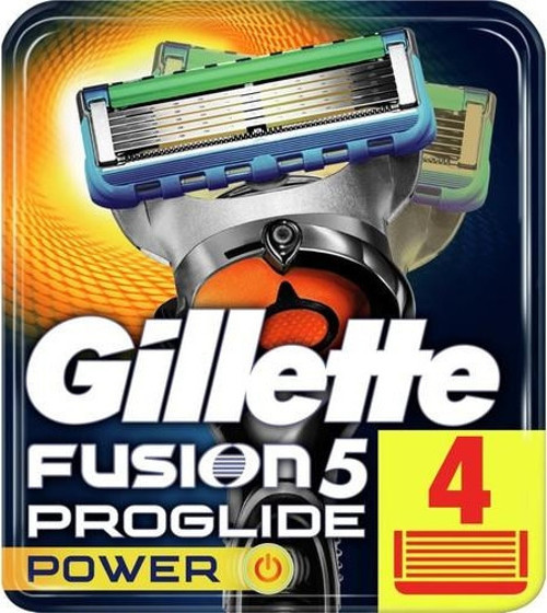 Fusion Proglide Power 4'Lü Yedek Tıraş Bıçağı