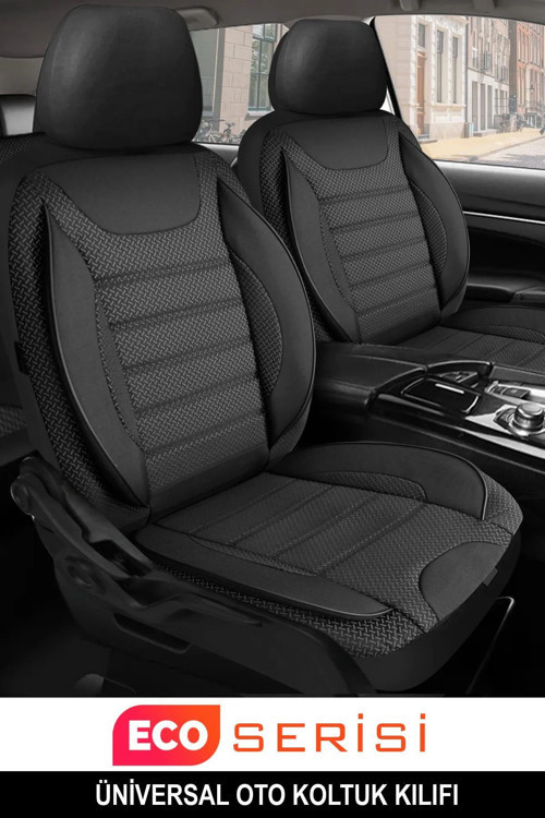 Toyota Prius Uyumlu Tam Set Siyah Oto Koltuk Kılıfı 5 Koltuk Ön Arka Tam Set Terletmez