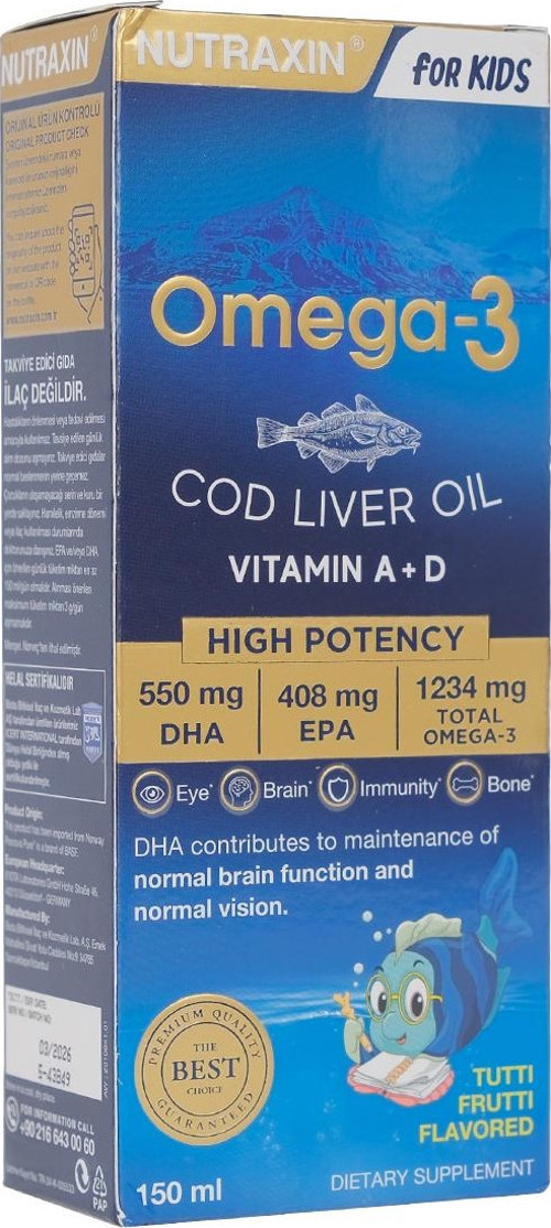 Omega-3 Kids Şurup 150 ml