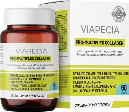 Pro-Multiflex Collagen Güçlü Hareket Özgürlüğü Takviye Edici Gıda 60 Tablet