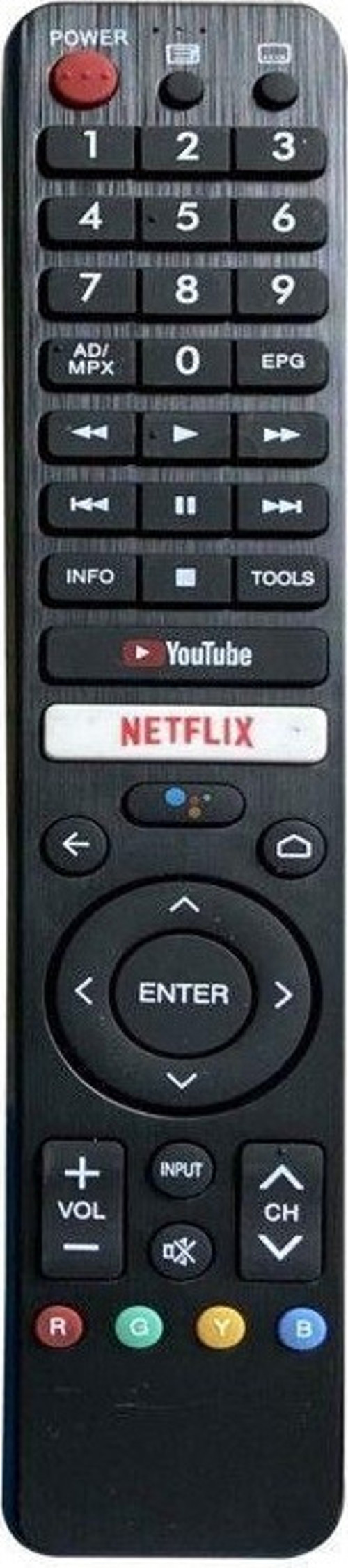 Sharp GB326WJNB Netflix-YouTube Tuşlu Lcd-Led Tv Kumanda