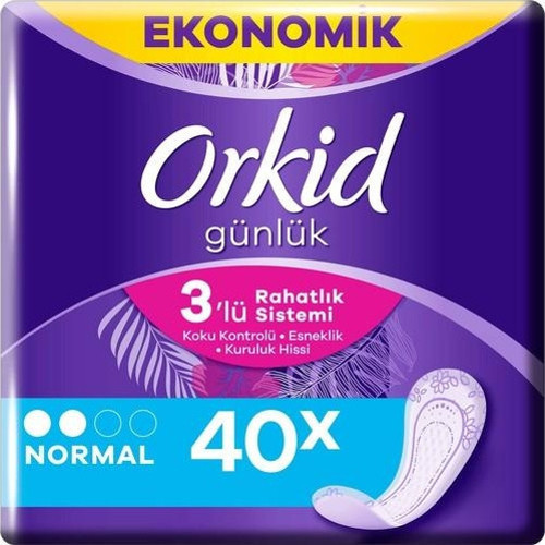 Günlük Ped Normal 40 Adet Ekonomik Paket