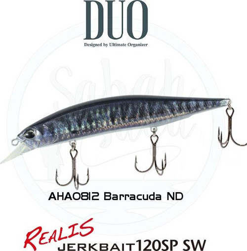 Realis Jerkbait 120SP SW AHA0812 Barracuda ND