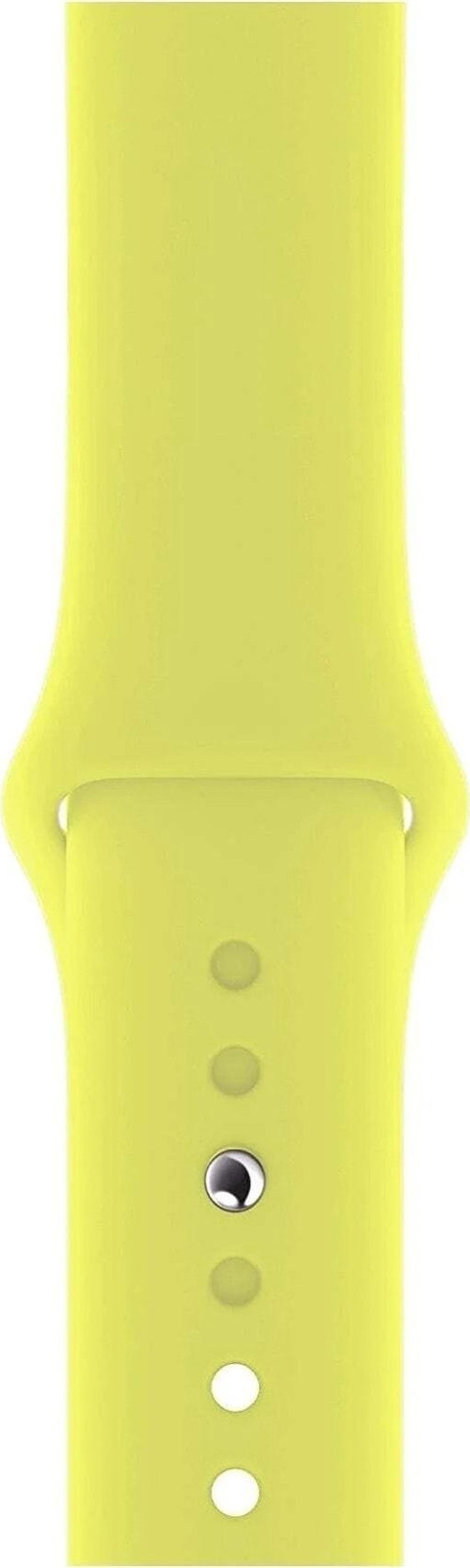 Apple Watch 2 3 4 5 6 7 Se Uyumlu 38 40 41mm A+ Kalite Silikon Kordon Kayış Bileklik