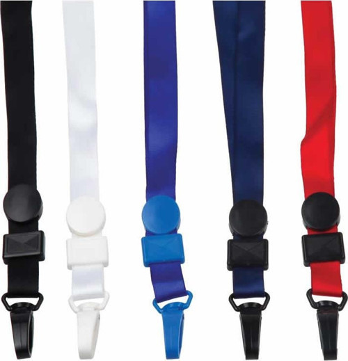 KEJEA K-1502 (1,5cm) Plastik AKREP Kanca.BEYAZ Askı İpi 50 Adet