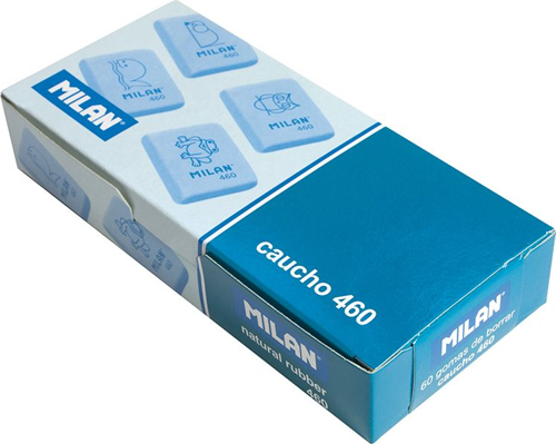 MILAN CNM460 ESNEK SENTETİK BASKILI SİLGİ - 60ADET