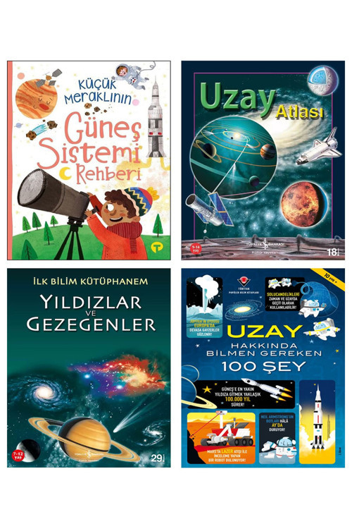 İş Bankası Kültür Yayınları Uzay Atlası Yıldızlar Ve Gezegenler Güneş Sistemi Rehberi Uzay Hakkında Bilmen Gereken 100 Şey Bilim