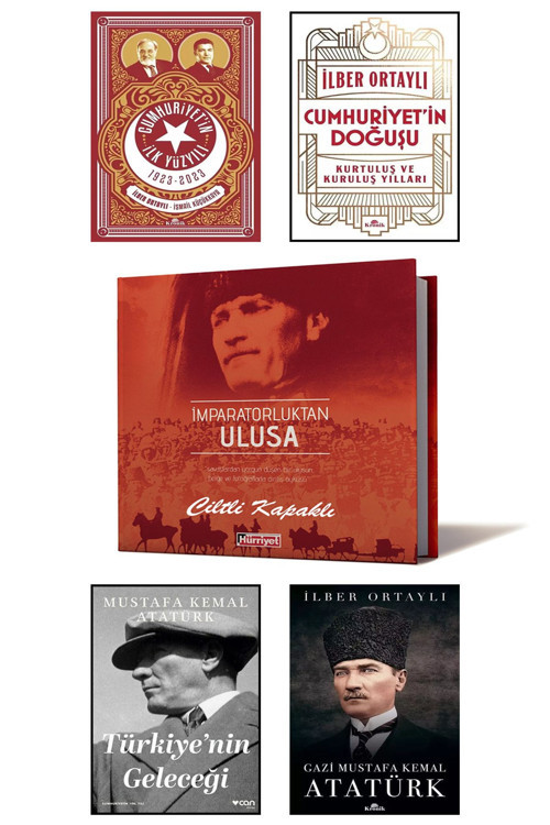 Kronik Kitap İmparatorluktan Ulusa Gazi Mustafa Kemal Atatürk İlber Ortaylı Cumhuriyet'İn Doğuşu İlk Yüzyılı 5Li