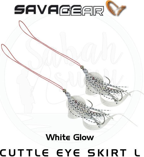 Cuttle Eye İğneli Yedek Kuyruk White Glow L Boy