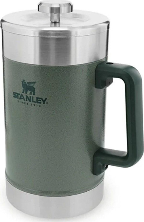 Klasik French Press Yeşil Termos 1.4 lt