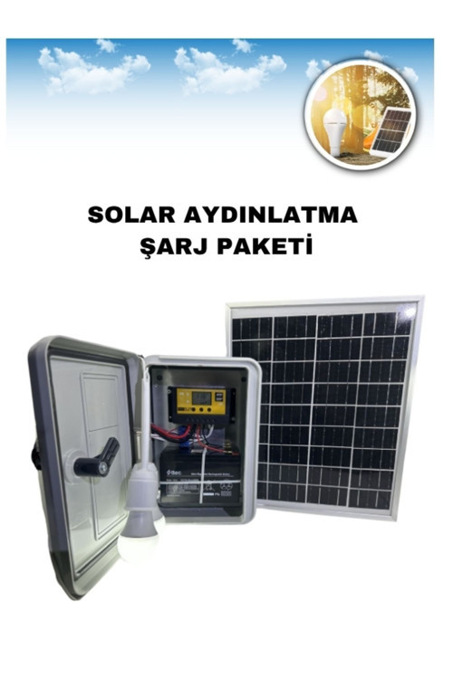 Konteyner Ev Ve Hobi Bahçesi İçin Taşınabilir Güneş Enerji Sistemi