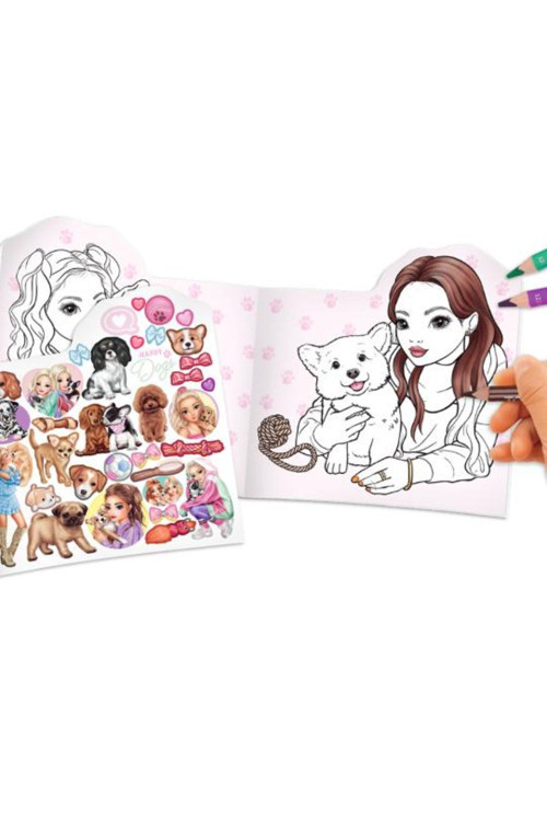 Toyfest TOPModel Doggy coloring book KITTY and DOGGY 3