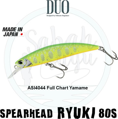 Spearhead Ryuki 80S ASI4044 Full Chart Yamame
