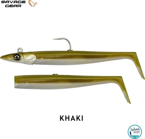 Sandeel V2 12 cm 22gr Combo (2+1) Khaki