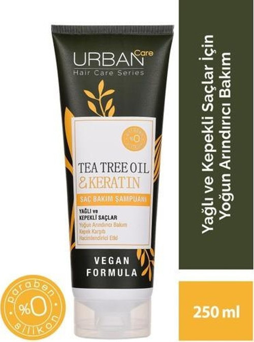 Tea Tree Oil & Keratin Saç Bakım Şampuanı 250 Ml